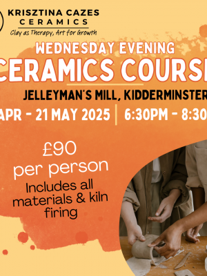 Wednesday Evening Ceramics Course (April 2025)