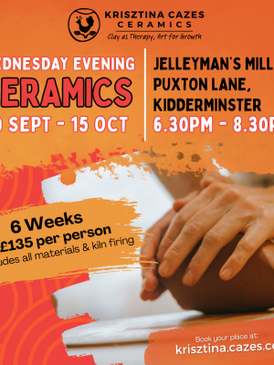 Sept-October: Wednesday Evening Ceramics